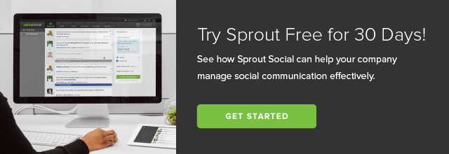 sprout social free trial cta