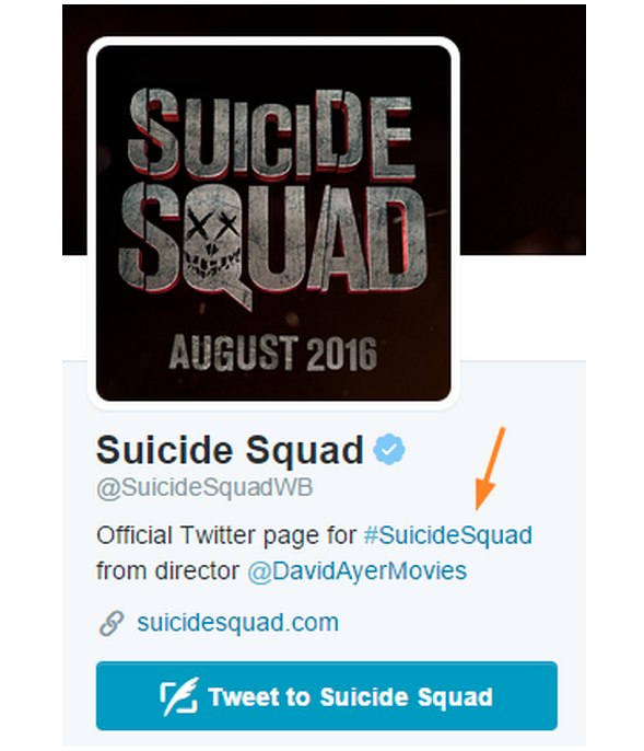 Suicide Squad Twitter Bio