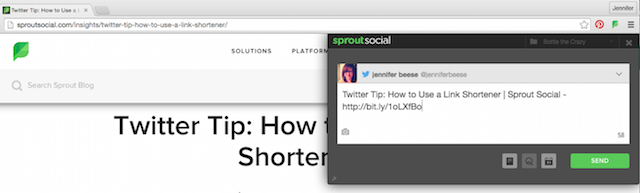 Sprout Social Bitly