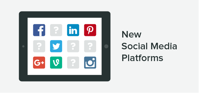 new social platforms header